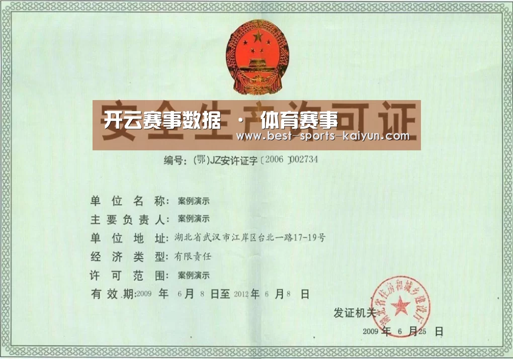 开云官网入口荣誉证书三